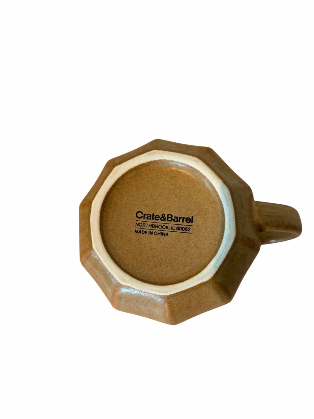 Crate & Barrel Pumpkin Jack-O'-Lantern Ceramic Mug Halloween